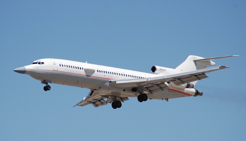 Raytheon 727-200 trials aircraft