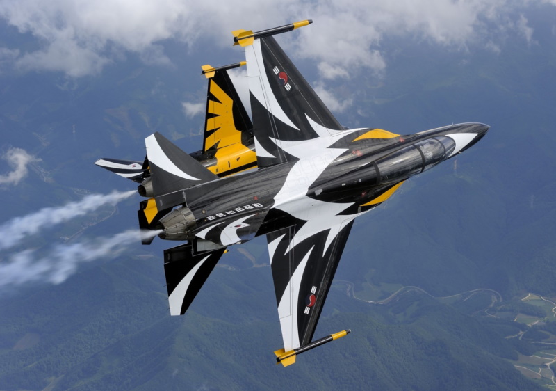 KAI T-50Bs of ROKAF Black Eagles