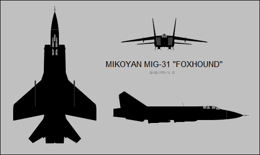 Mikoyan MiG-31 Foxhound