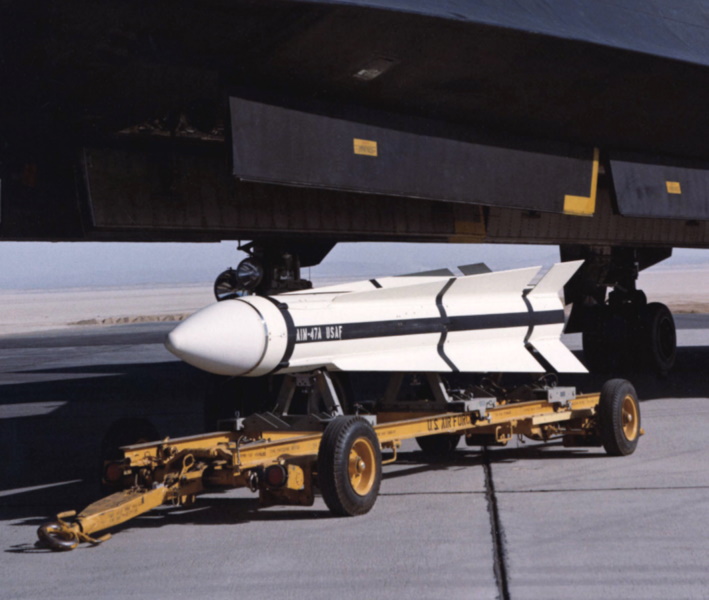 AIM-47 with YF-12A