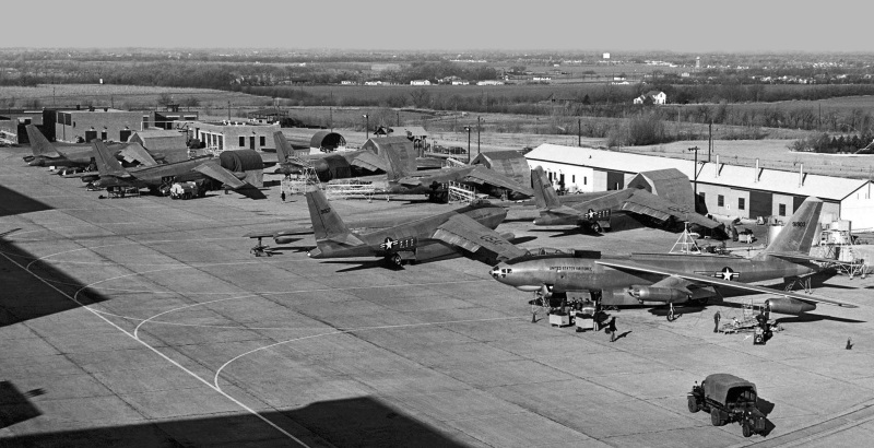 B-47As being rolled out at Wichita